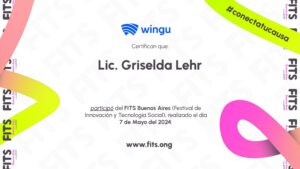 Certificate for Lic. Griselda Lehr for Gracias por ser parte d..._page-0001